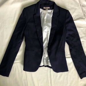 H&M NWT NAVY BLAZER 2 S
